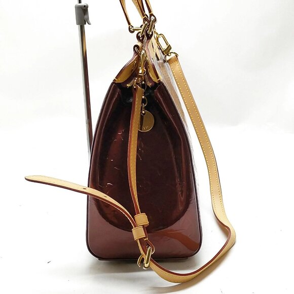 Louis Vuitton Brea MM Brown Vernis Hand Bag mon812-101025 - Picture 4 of 16